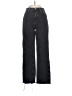 Zara 100% Cotton Chevron-herringbone Black Jeans Size 2 - photo 1