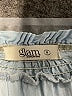 Glam 100% Tencel Blue Short Sleeve Blouse Size S - photo 7