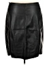Vero Moda 100% Polyester Black Faux Leather Skirt Size 18 - photo 2