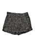 Kori America 100% Polyester Tweed Black Shorts Size L - photo 1