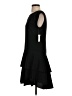 CeCe 100% Polyester Solid Black Cocktail Dress Size 2 - photo 5