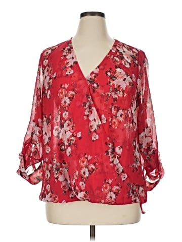 Kut from the Kloth 3/4 Sleeve Blouse (view 1)