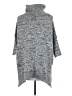 Sweet Romeo 100% Acrylic Gray Poncho Size M - photo 2