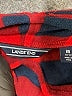 Lands' End 100% Polyester Checkered-gingham Red Turtleneck Sweater Size M - photo 7