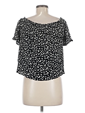 Rewind Short Sleeve Blouse (view 2)