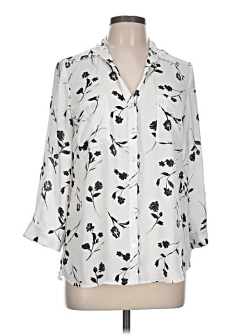Iz Byer 3/4 Sleeve Blouse (view 1)