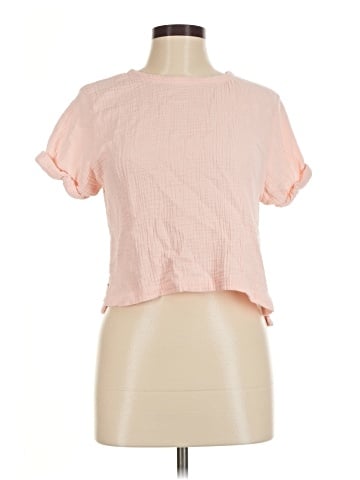 Olivaceous Short Sleeve Top (view 1)