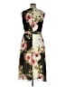 Perceptions 100% Polyester Floral Black Casual Dress Size 14 - photo 2