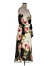 Perceptions 100% Polyester Floral Black Casual Dress Size 14 - photo 4
