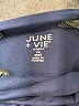 June + Vie Blue 3/4 Sleeve Top Size 2X - photo 7