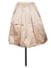 Prada 100% Silk Solid Tan Casual Skirt Size EU (IT) 42 / US 6 - photo 2