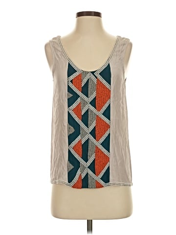 Parker Sleeveless Silk Top (view 1)