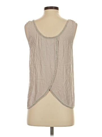 Parker Sleeveless Silk Top (view 2)