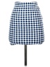 Shein Checkered-gingham Blue Casual Skirt Size XS - photo 1