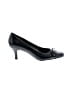 Joan & David 100% Leather Black Heels Size 8 1/2 - photo 1