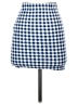 Shein Checkered-gingham Blue Casual Skirt Size XS - photo 2