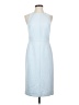 Ann Taylor Solid Blue Cocktail Dress Size 2 (petite) - photo 1