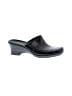 Clarks 100% Leather Black Mule/Clog Size 8 1/2 - photo 1