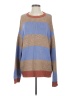 Urban Outfitters Color Block Blue Pullover Sweater Size S - photo 1