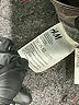 H&M Chevron-herringbone Gray Jeans Size M - photo 8