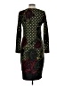 Lularoe Print Black Cocktail Dress Size L - photo 2