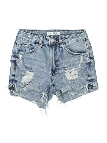 Almost Famous Denim Shorts (view 1)
