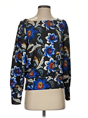Ann Taylor Factory Long Sleeve T-Shirt (view 1)