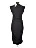 Crescent Solid Black Cocktail Dress Size L - photo 2