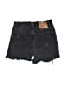 Levi's Hearts Black Denim Shorts Size 10 - photo 2