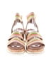 Steve Madden Color Block White Tan Wedges Size 6 - photo 2