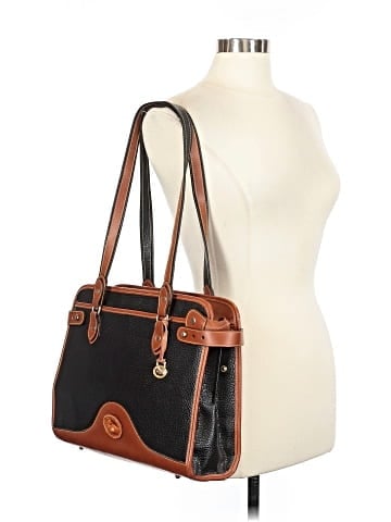 Dooney & Bourke Leather Satchel (view 2)