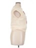 Romwe 100% Polyester Ivory Sleeveless Top Size XL - photo 4