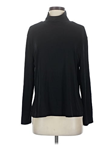 St. John Caviar Long Sleeve Top (view 1)