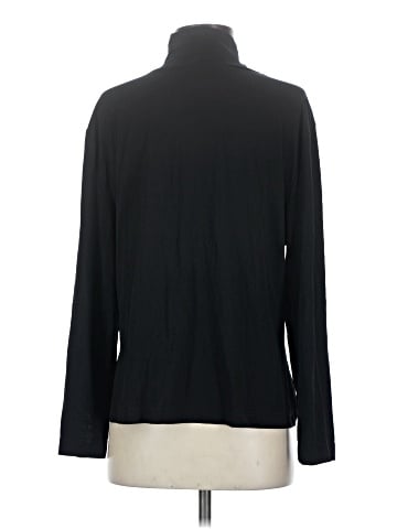 St. John Caviar Long Sleeve Top (view 2)