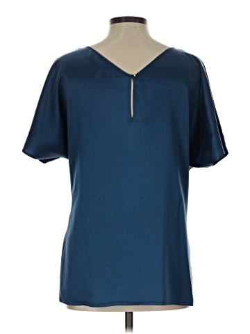 Ravella Short Sleeve Silk Top (view 2)