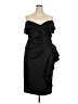 Xscape Black Cocktail Dress Size 18 - photo 1