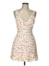 Zara Polka Dots Ivory Cocktail Dress Size L - photo 1