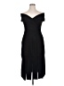 Xscape Solid Black Cocktail Dress Size 14 - photo 1
