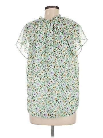 Ann Taylor Short Sleeve Blouse (view 2)