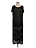 Calvin Klein Stripes Black Casual Dress Size L - photo 1