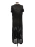 Calvin Klein Stripes Black Casual Dress Size L - photo 2