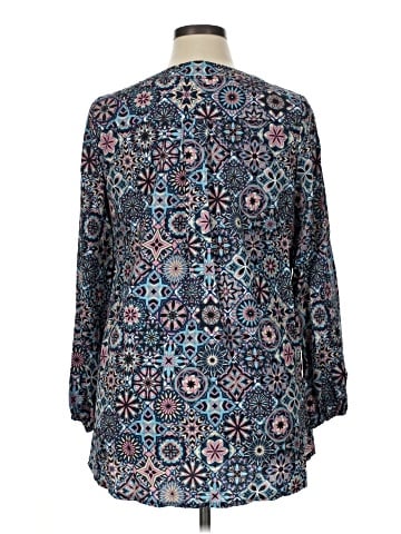 Emery Rose Long Sleeve Blouse (view 2)