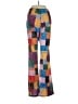 Shein Color Block Blue Casual Pants Size S - photo 2