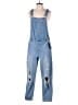 Blank NYC 100% Cotton Blue Overalls Size 28 waist - photo 1