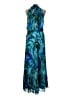 Xscape 100% Polyester Floral Blue Casual Dress Size 10 - photo 2