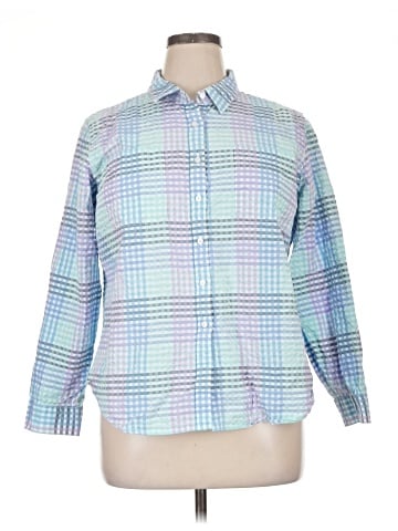 L.L.Bean Long Sleeve Button-Down Shirt (view 1)