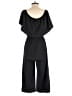 Everly 100% Polyester Solid Black Jumpsuit Size S - photo 2