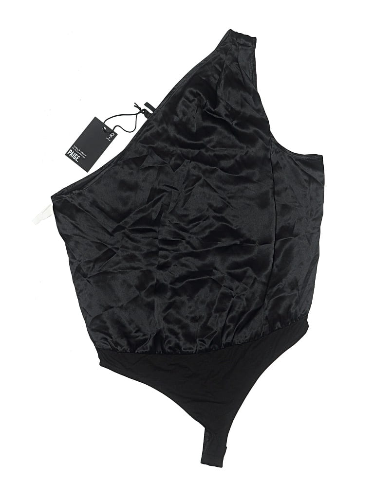 Pre-owned Paige Bodysuit In Black