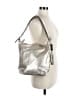 Coach 100% Leather Metallic Silver Leather Hobo One size - photo 2