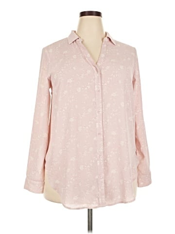 Candie's Long Sleeve Blouse (view 1)